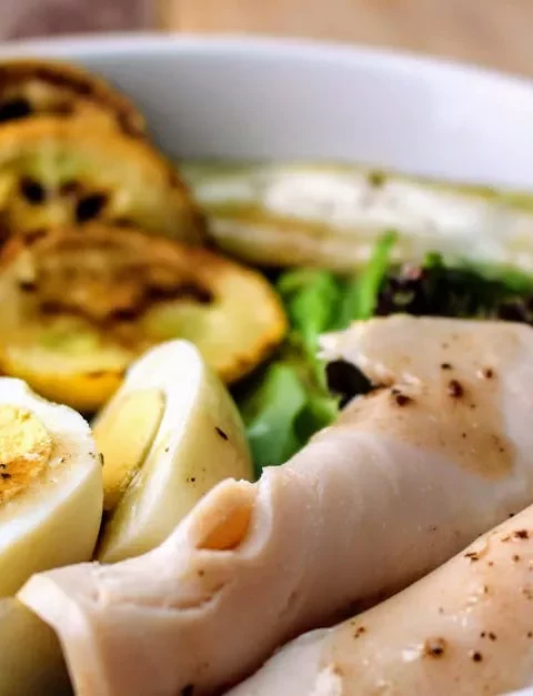Verfrissende Eier-Bellinosalade met Veldsla 🌿🍅